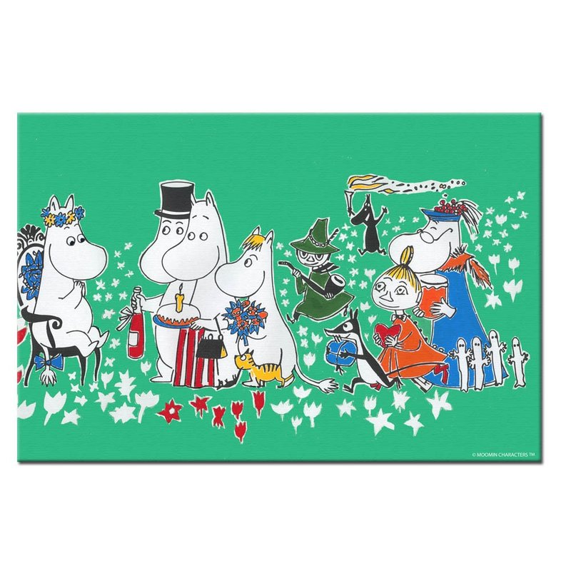 Moomin噜噜米授权-无框画(60*60cm/50*70cm)