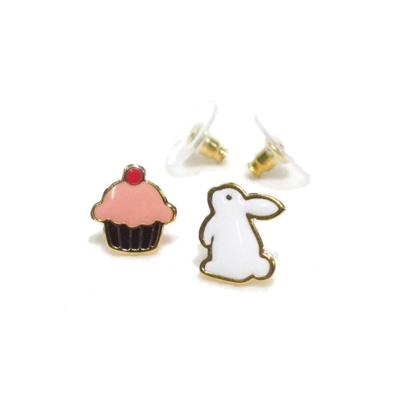 Rabbit teatime Earring