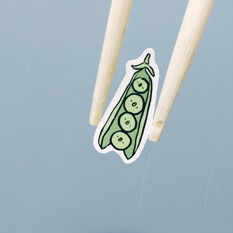 单张买 / 四季豆小鸡 - 小鸡的伪装系列 / 雾面手绘贴纸