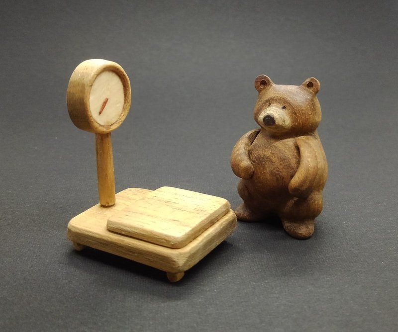 Wooden metabo bear