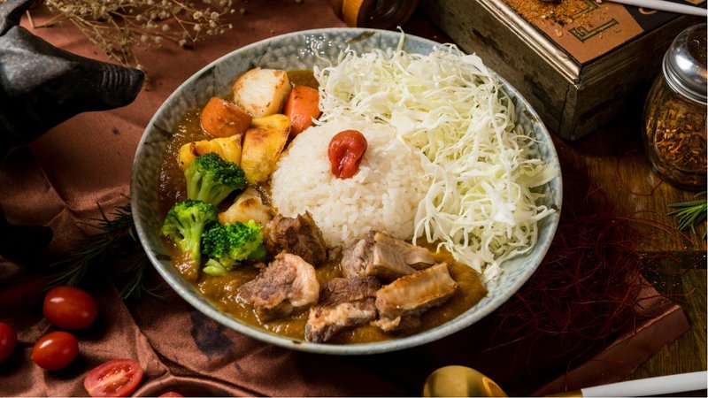 香料炖牛黑咖喱