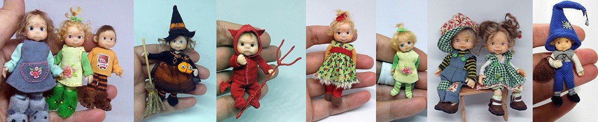 Gnome's Tales miniatures & Art Dolls