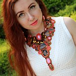 Designer beaded jewelry by Mariya Klishina