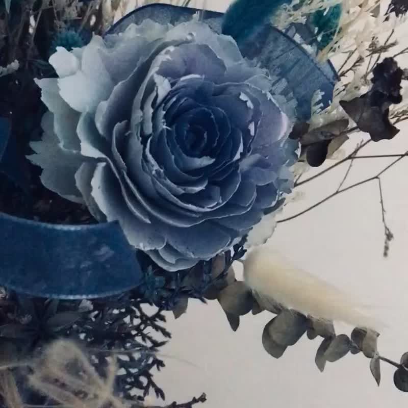 阿凡达 生命的涌泉 设计师款 - 干燥花/捧花 - 植物．花 蓝色