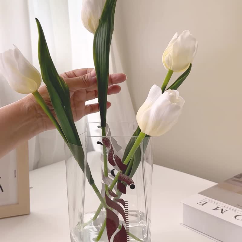【台北市立动物园联名】长颈鹿透明花瓶 - 花瓶/陶器 - 塑料 