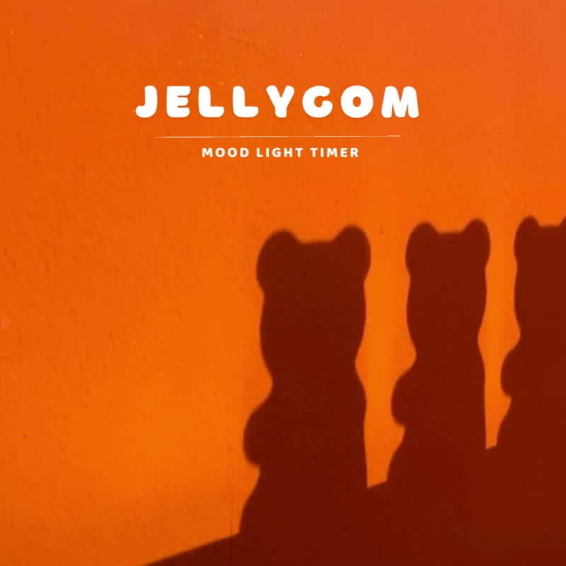 韩国JellyGom薄荷软糖熊心情触控灯 - 灯具/灯饰 - 硅胶 绿色