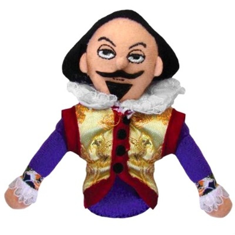 莎士比亚磁性手指布偶 - 玩具/玩偶 - 其他材质 多色