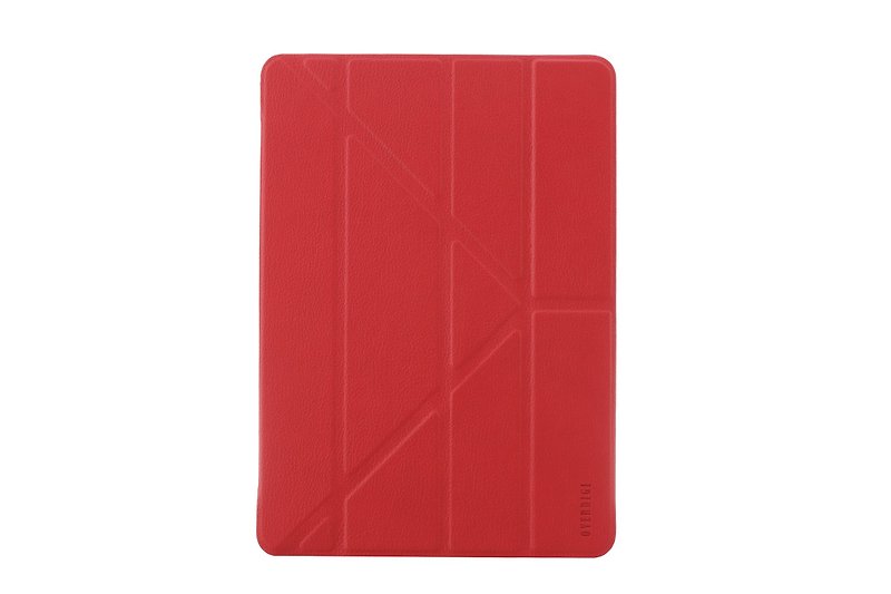 OVERDIGI Fiber iPadpro9.7" 多功能保护套 典雅红 - 平板/电脑保护壳 - 真皮 红色
