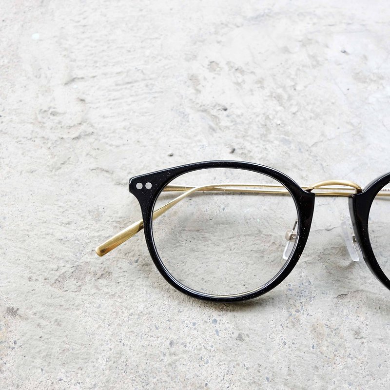 【目目商行】新款超轻钛金属＋意大利板材 仅13.5g - 眼镜/眼镜框 - 其他金属 黑色