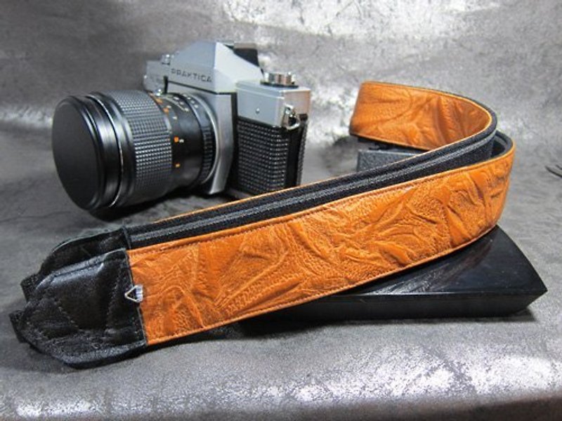 "秋叶"减压背带 相机背带 乌克丽丽   Camera  Strap - 相机背带/脚架 - 其他材质 橘色
