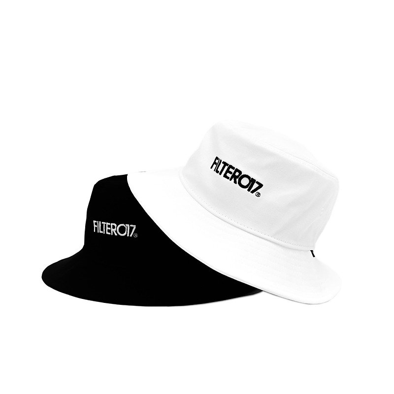 Filter017- 渔夫帽 -  Design Fonts Bucket Hat设计字体渔夫帽 - 帽子 - 棉．麻 多色