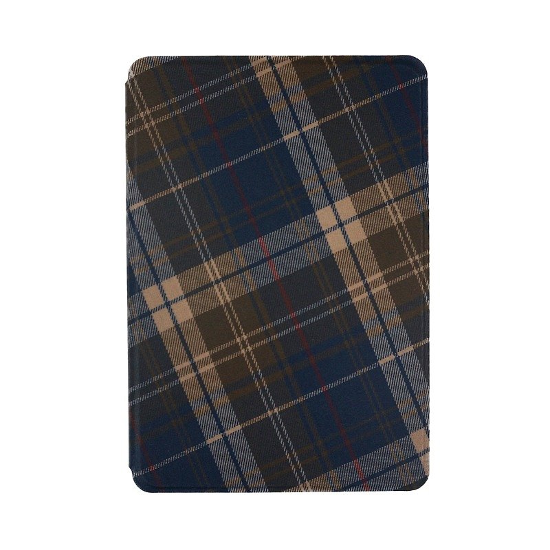 Tartan Blueberry Truffle iPad Mini保护套 - 平板/电脑保护壳 - 其他材质 咖啡色