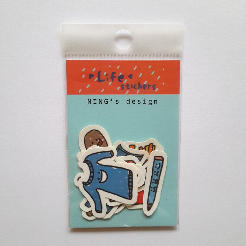 贴纸-Life stickers生活贴纸!(10入) - 贴纸 - 其他材质 