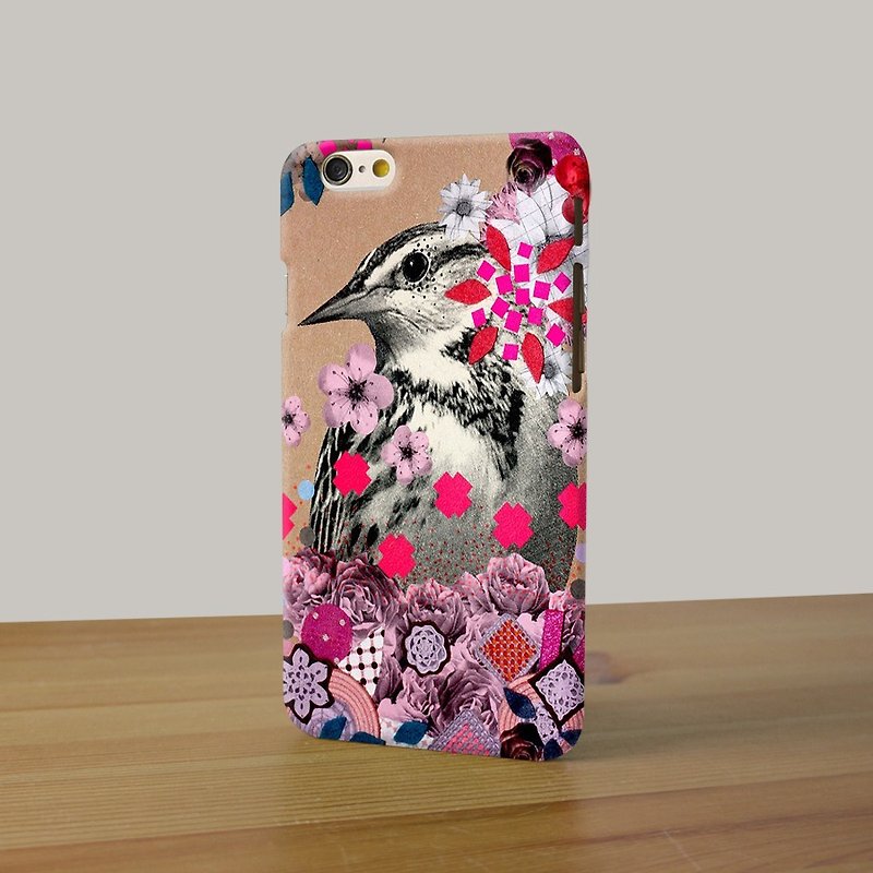 花园和小鸟 - iPhone 手机壳, Samsung Galaxy 手机套 Samsung Galaxy Note 电话壳 - 手机壳/手机套 - 塑料 