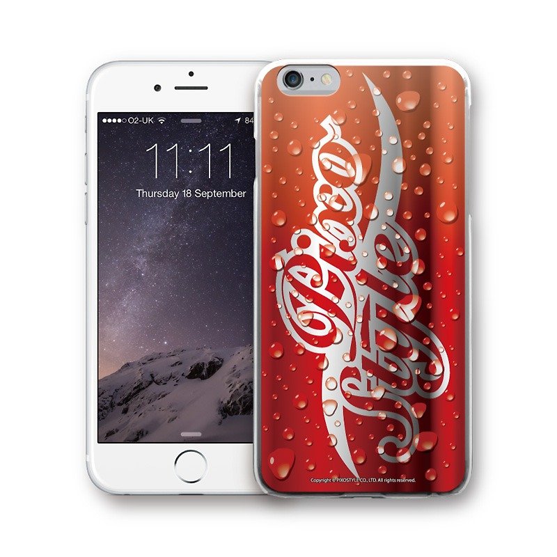AppleWork iPhone 6/6S/7/8 原创设计保护壳 - 可乐 PSIP-205 - 手机壳/手机套 - 塑料 红色