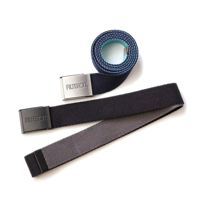 Filter017 - 腰带 -  Two -Tone Webbing Belt 双色金属扣腰带 - 腰带/皮带 - 其他材质 多色