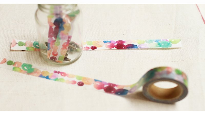 fion stewart日本制和纸胶带-01 粉笔chalk - 纸胶带 - 其他材质 多色