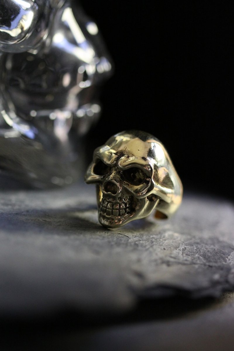 The Human Skull Ring by Defy. - 戒指 - 其他金属 