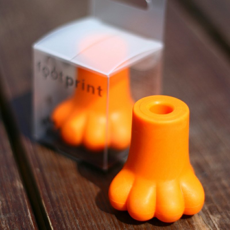 footprint［足迹雨伞脚垫］【树橙色】/ M / ( 孔径13~14.5 mm ) - 雨伞/雨衣 - 防水材质 橘色