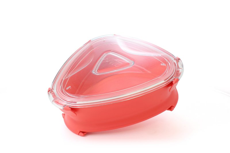 OBENTO蓝家御便当(马卡龙) - 便当盒/饭盒 - 塑料 红色