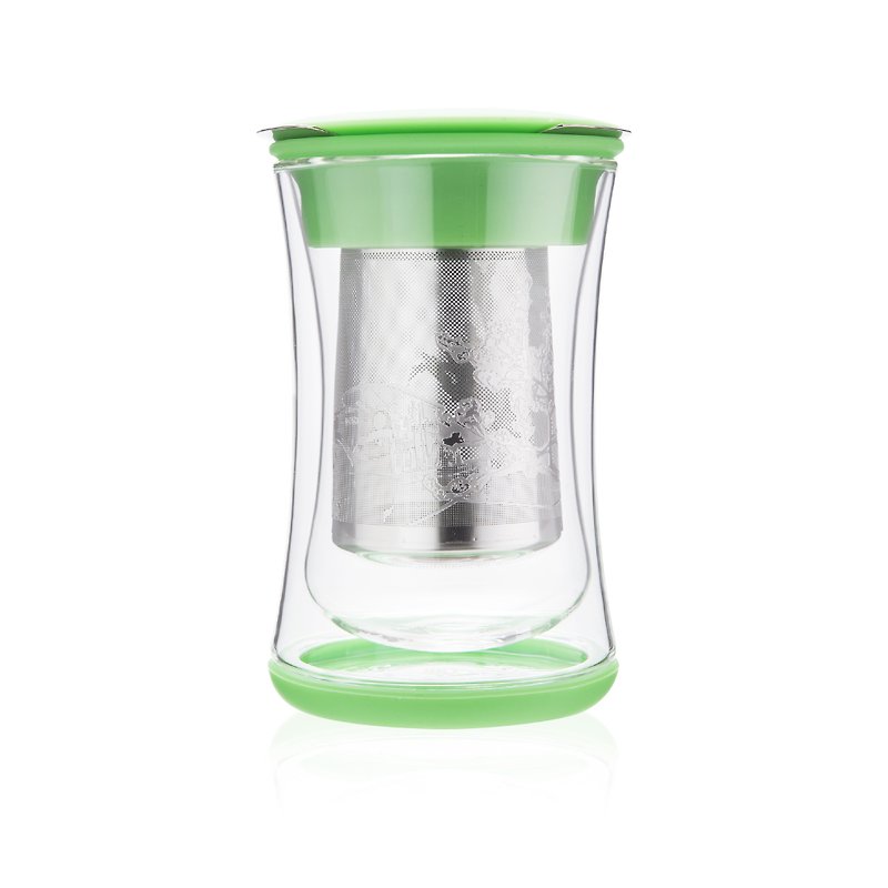 自由叶 | 阿里山 | 台湾印象冲茶器 - 保温瓶/保温杯 - 玻璃 绿色