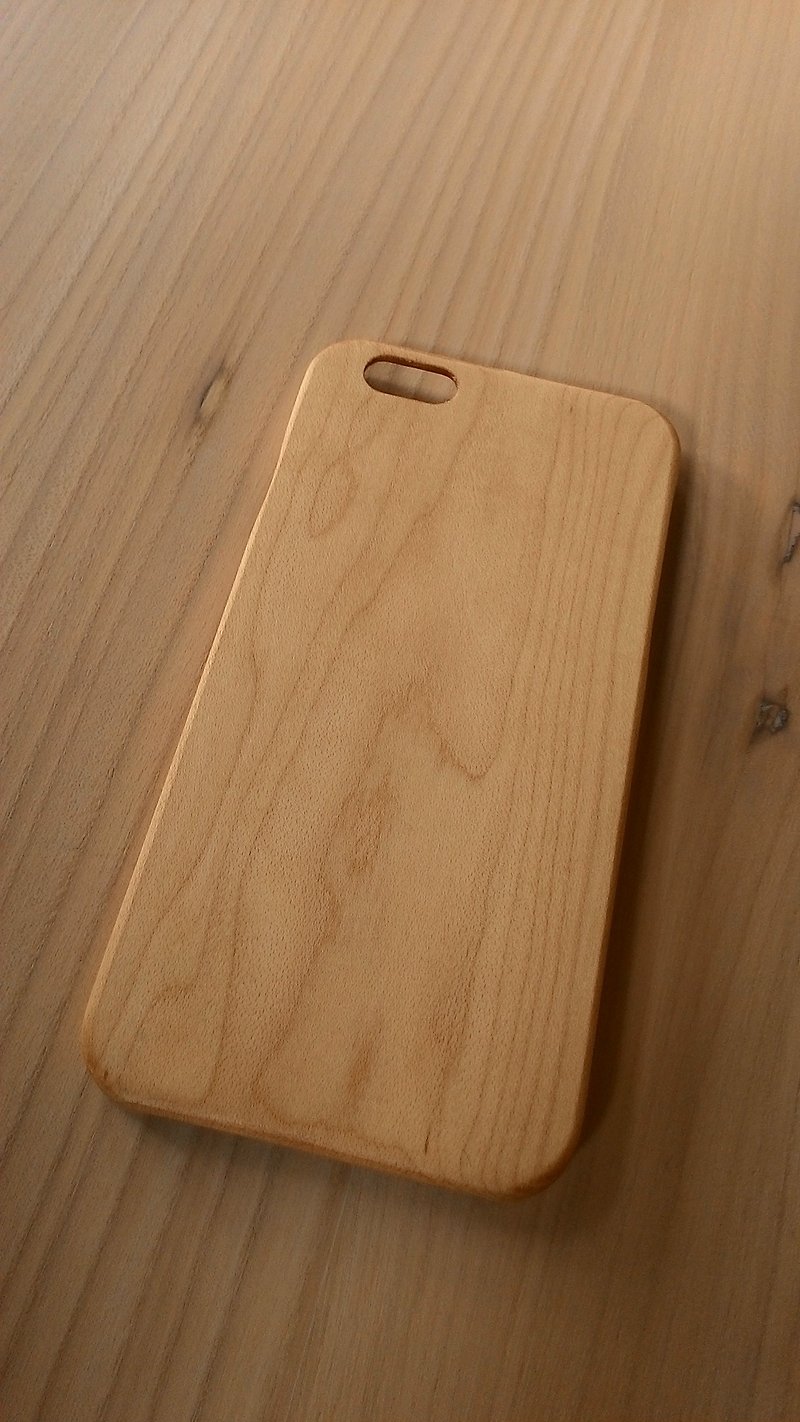 微森林．iPhone 6 纯原木 木制手机壳-枫木（基本木纹款） - 手机壳/手机套 - 木头 金色
