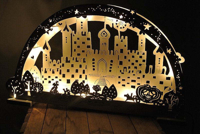 童话城堡 LED灯 - 灯具/灯饰 - 木头 白色