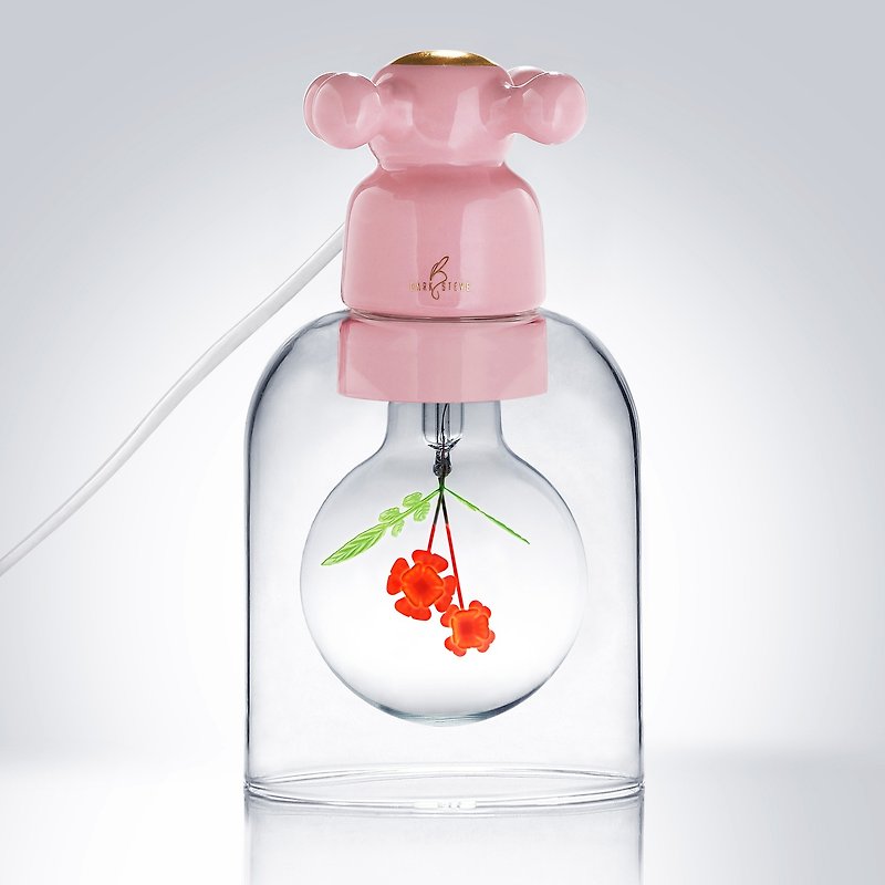 水龙头小夜灯 - 含1 个 玫瑰情人球灯泡 Edison-Style 设计师灯泡 - 灯具/灯饰 - 瓷 多色
