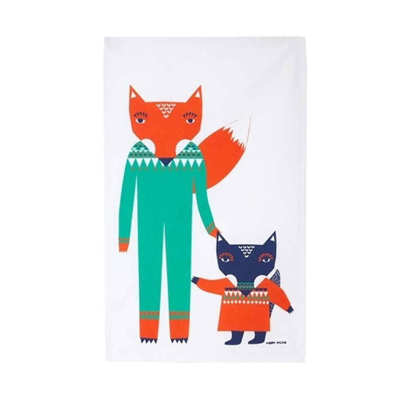 Fox Friend 彩绘餐巾布 | Donna Wilson - 餐垫/桌巾 - 其他材质 