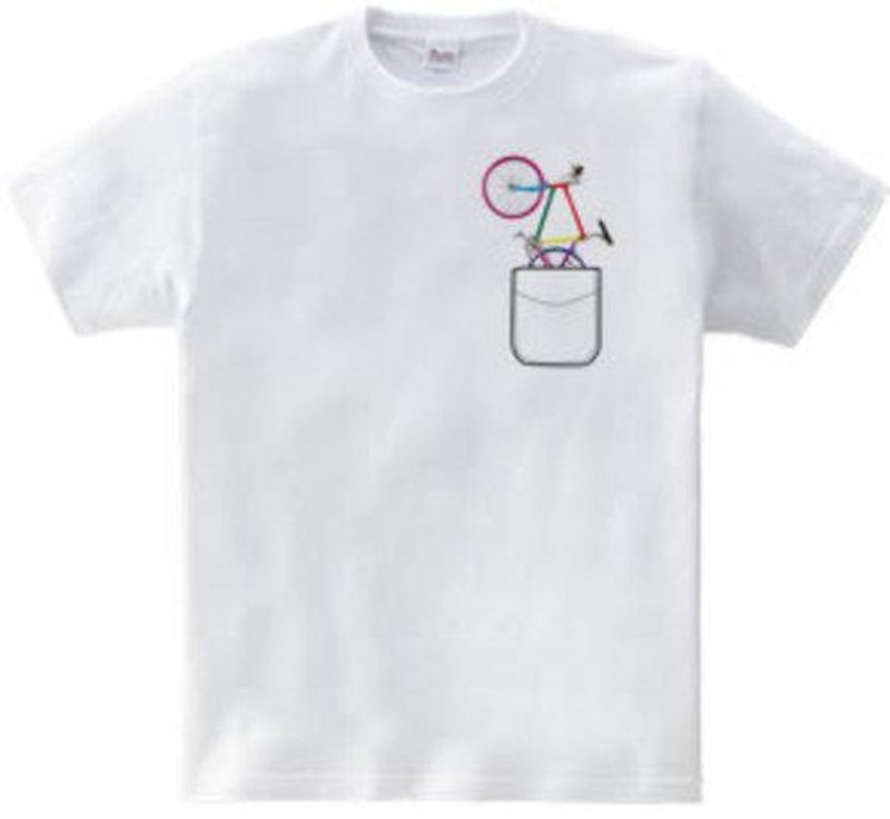 pocket bike（T-shirt　5.6oz） - 女装 T 恤 - 其他材质 