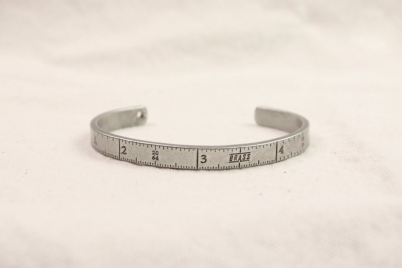 "Ruler" Bracelet 铜制直尺手环(古银色/古铜色) - 手链/手环 - 其他金属 