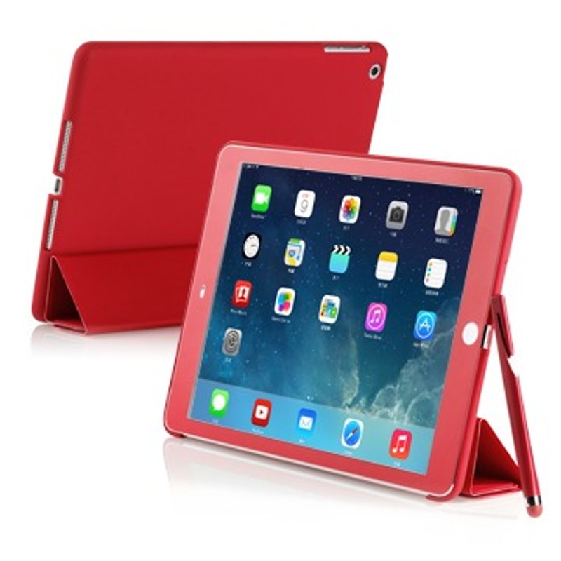 SIMPLE WEAR iPad Air Cover-Mate+ 专用硬壳保护套 - 深遂红 (4716779653526) - 其他 - 其他材质 红色