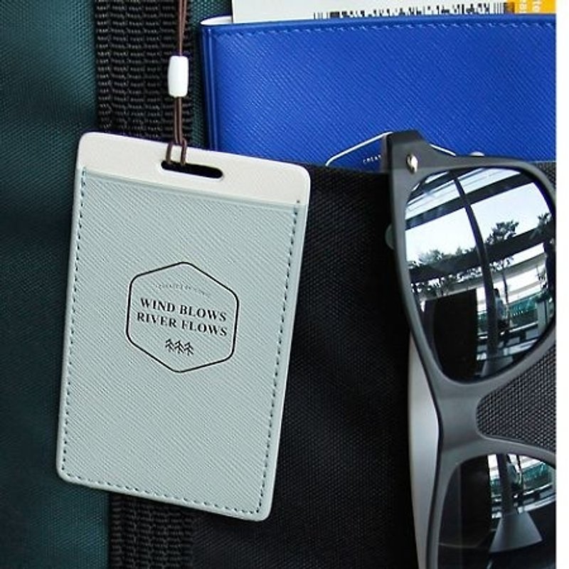 Dessin x Iconic-美好旅程行李吊牌Ver.2-薄荷绿,ICO81876 - 行李吊牌 - 塑料 绿色