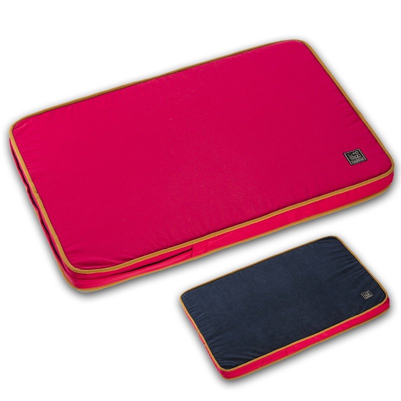 Lifeapp 不易沾毛宠物睡垫M (红蓝)W80 x D55 x H5 cm - 床垫/笼子 - 其他材质 红色