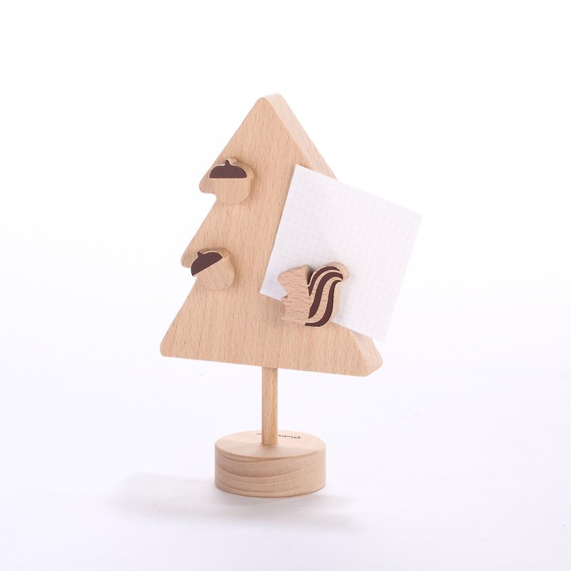 Memo Tree - 便条纸/标签贴 - 木头 咖啡色