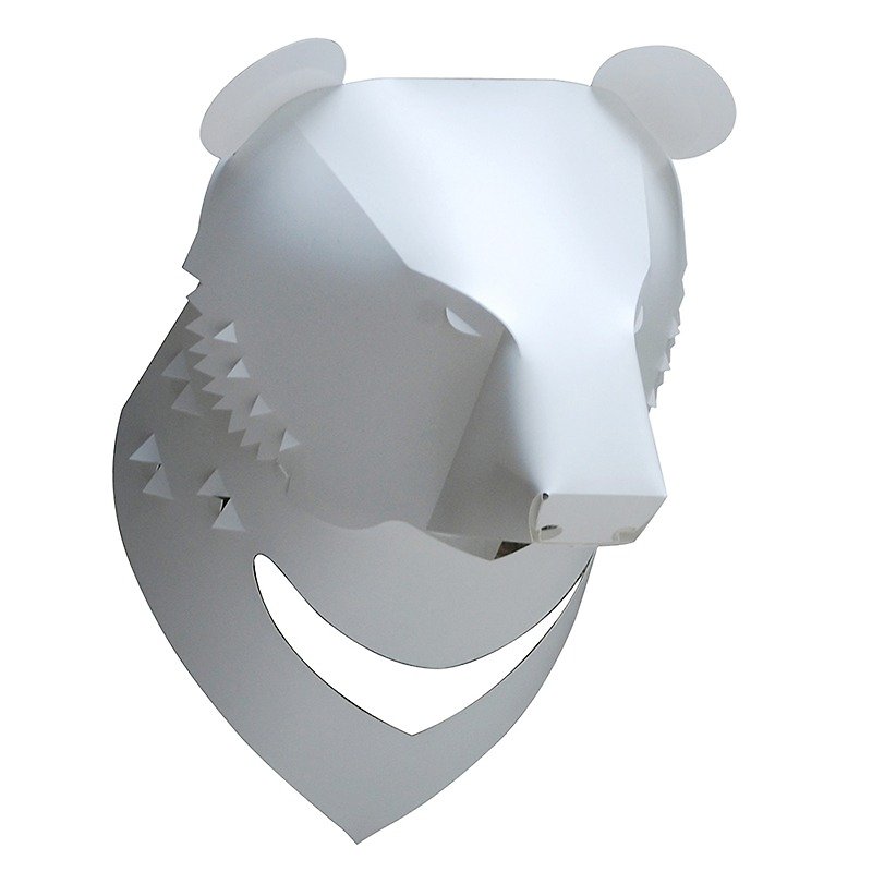 台湾黑熊灯罩 Formosan Black Bear Lampshade 台湾保育类动物系列 - 灯具/灯饰 - 塑料 白色
