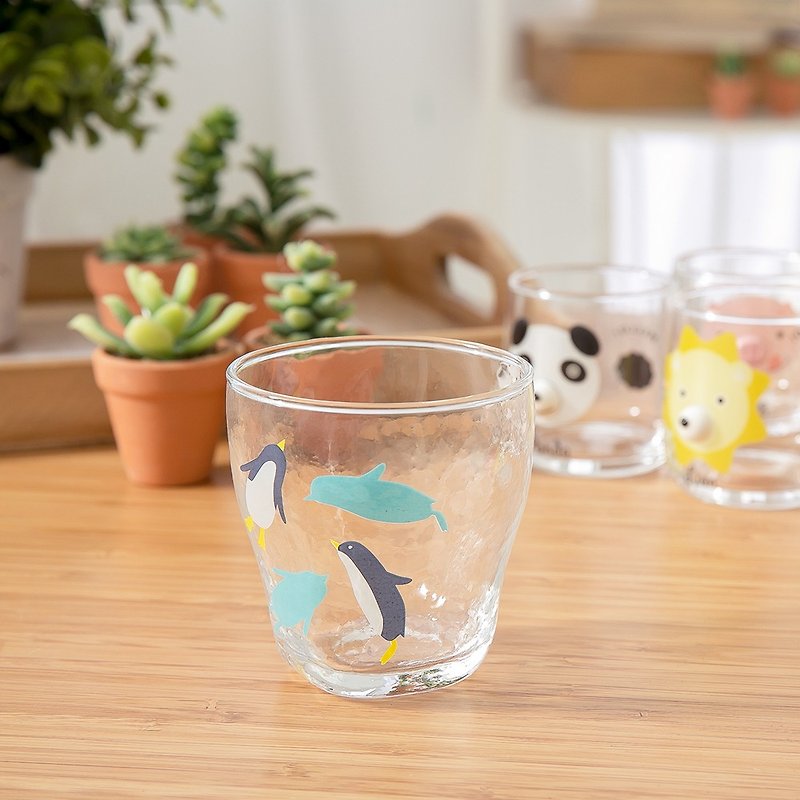 sunart 玻璃杯 - 南极企鹅 - 茶具/茶杯 - 玻璃 白色