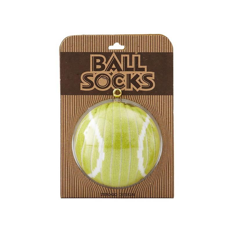 BALL SOCKS_网球袜 - 袜子 - 棉．麻 绿色