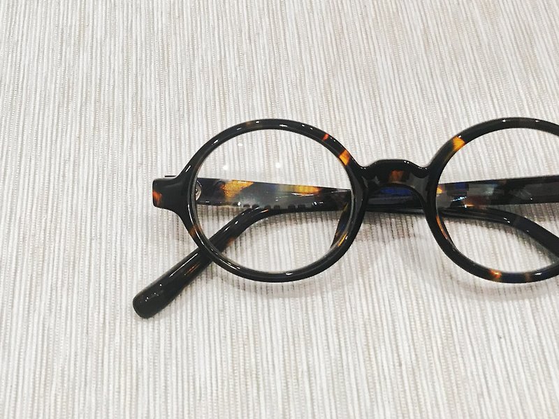 琥珀色圆框眼镜 日本手造 - 眼镜/眼镜框 - 其他材质 多色