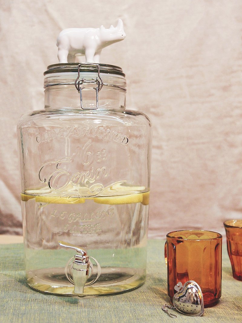 DULTON 鸡尾酒玻璃壶  /  野餐 派对专用饮料壶 6L - 水壶/水瓶 - 玻璃 