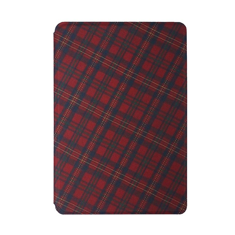 Tartan College Red iPad Mini保护套 - 平板/电脑保护壳 - 其他材质 红色