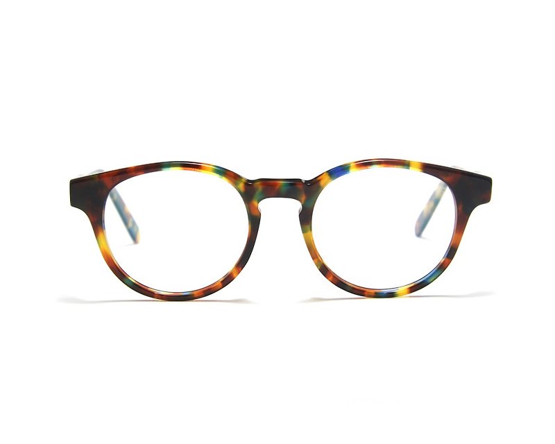 (手工板材) 光学眼镜 _  2i's-027C2 彩色玳瑁 复古框 - 眼镜/眼镜框 - 其他材质 多色
