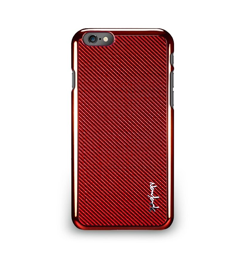 iPhone 6 -The Corium Series - 玻纤保护背盖- 尊爵红 - 其他 - 塑料 红色