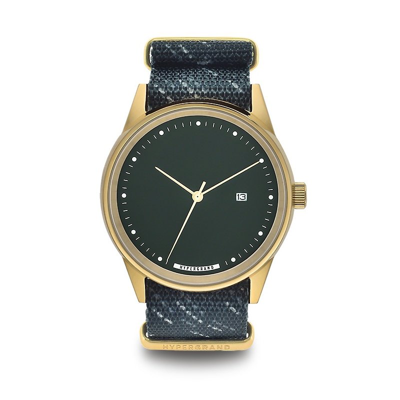 HYPERGRAND - MAVERICK BLACKMILL / 冷钢系列 - 黑磨坊手表 (抛光金) - 女表 - 其他材质 绿色