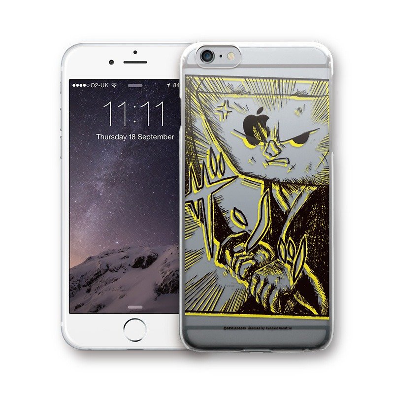 AppleWork iPhone 6/6S/7/8 原创设计保护壳 - 亲子豆腐 PSIP-342 - 手机壳/手机套 - 塑料 黄色
