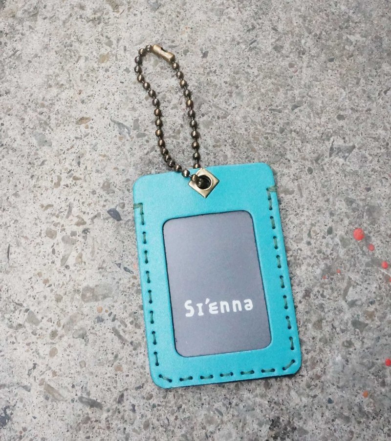 Sienna证件车票夹 - 证件套/卡套 - 真皮 蓝色