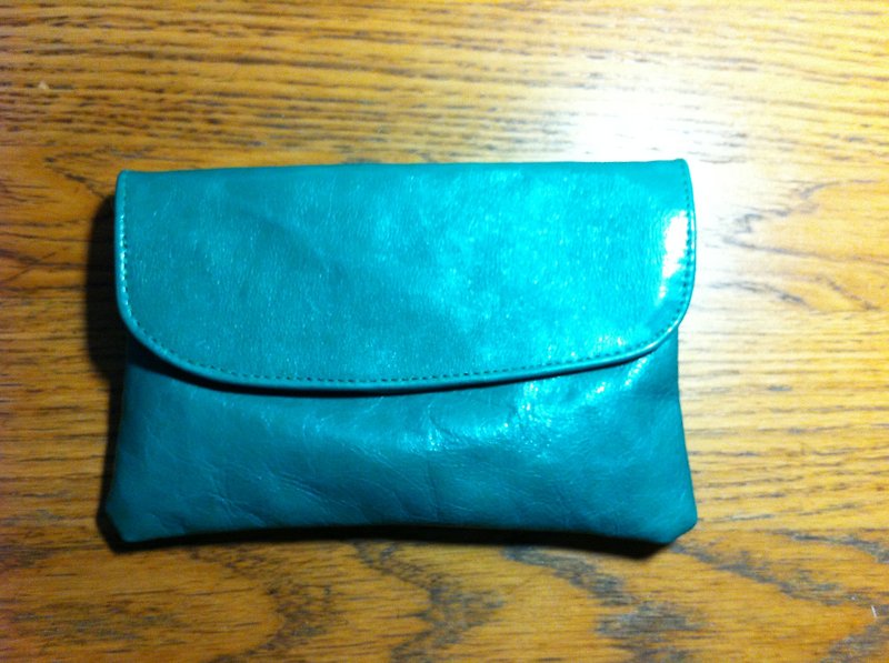 意大利真皮配YKK拉链手提包(有内格袋) - 手提包/手提袋 - 其他材质 绿色