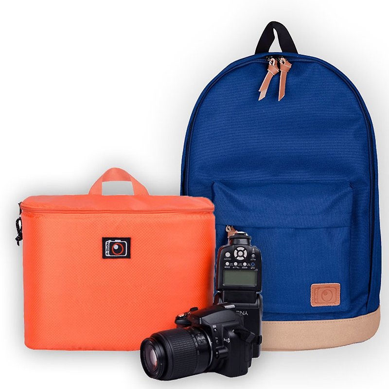摄影 相机袋内袋 彩色背包 分离设计  (A02x+IN01) - 相机包/相机袋 - 防水材质 红色
