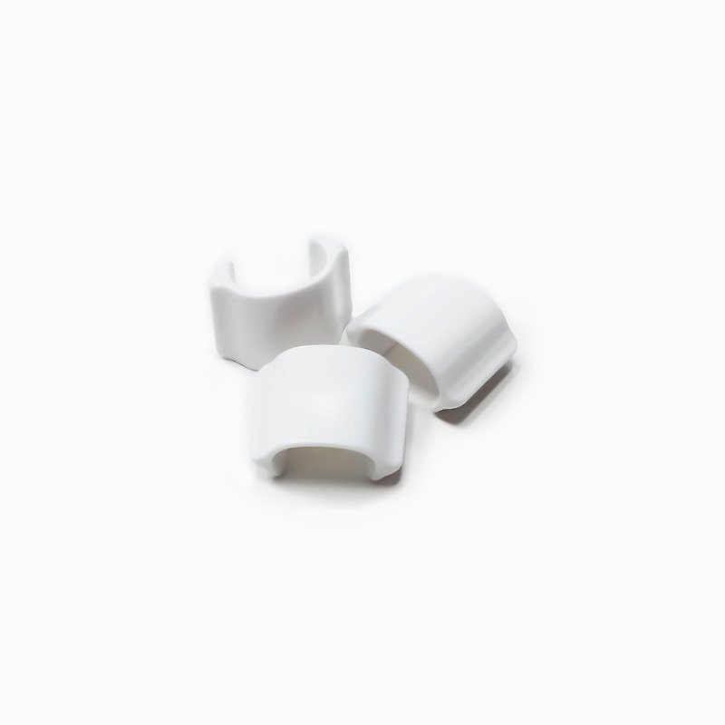 dipper 3合1 环保餐具扣件-3入 - 筷子/筷架 - 塑料 白色