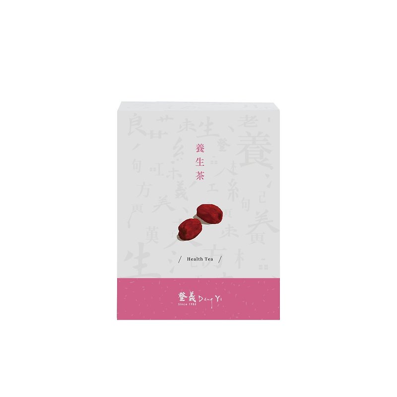 登义│汉方茶 - 养生茶8入盒装 - 茶 - 植物．花 红色